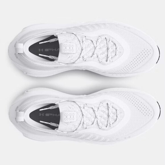 Under Armour White HOVR Phantom 4 Athletic Shoes - Picture 4 of 13